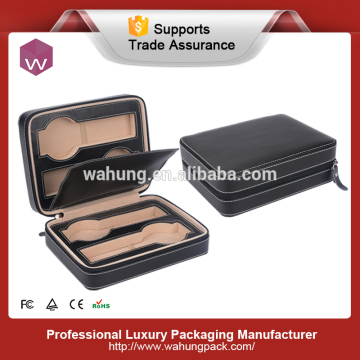 new design leatherette watch box traveling watch collection