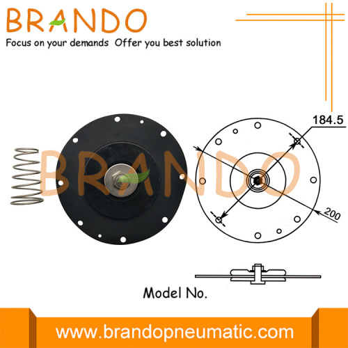 10200 10201 10203 4 &#39;&#39; CA102MM RCA102MM NBR Diaframma