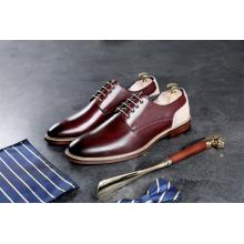 Lace Up Leather Shoes For Men