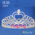 Heart Pearl Crowns Princess Pageant Tiaras