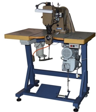 Double Needle upper moccasin pattern stitching Shoes sewing machine