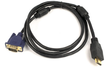 Male VGA To Male HDMI Cables