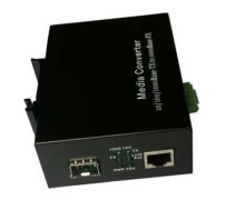 Gigabit SFP Slot Industrial Fiber Media Converter