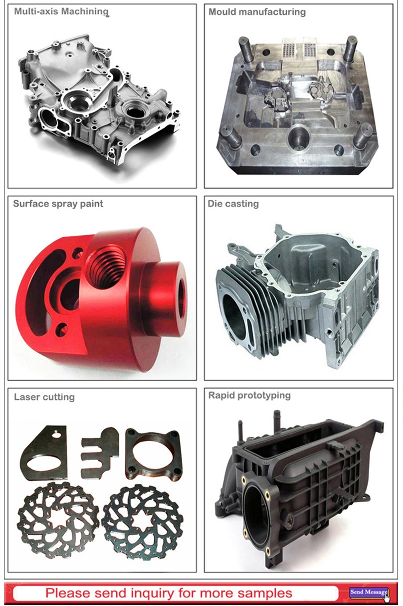 Custom China Anodizing Aluminum Alloy 6061 Component Parts Prototype Low Price Precision CNC Machined Service