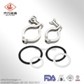 Stainless Steel Pipe Fittings Sanitary Tube Clamp