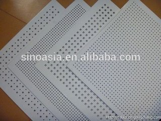 perforated acoustic gypsum board