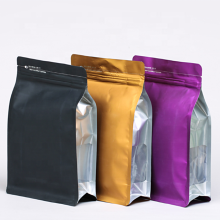 Recyclable Flat Bottom Coffee Bags with Valve