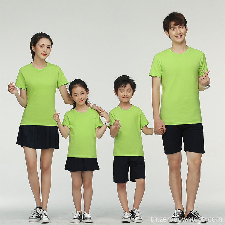 การพิมพ์แบบกำหนดเอง 100% Cotton Casual Tee Blank Tshirts