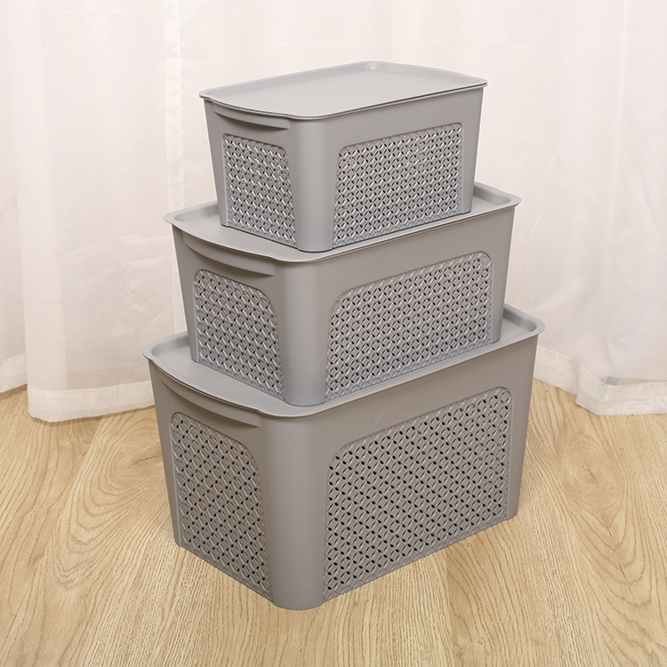 Plastic Box Storage Wholesale Durable Multi Purpose 10l Stackable Plastic Box Storage