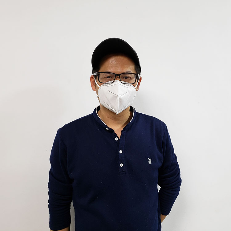 Masker Muka KN95 Pakai Respirator Lipat Perubatan