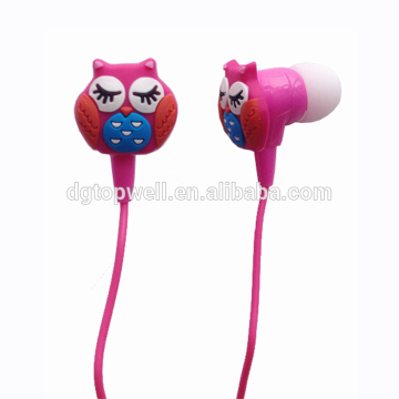 Owl earphone, cat owl earphone, night owl earphone