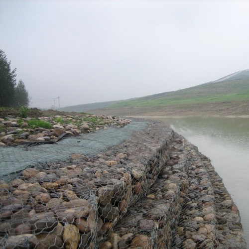 Jaulas soldadas decorativas de piedra de la caja de Gabion de la venta caliente