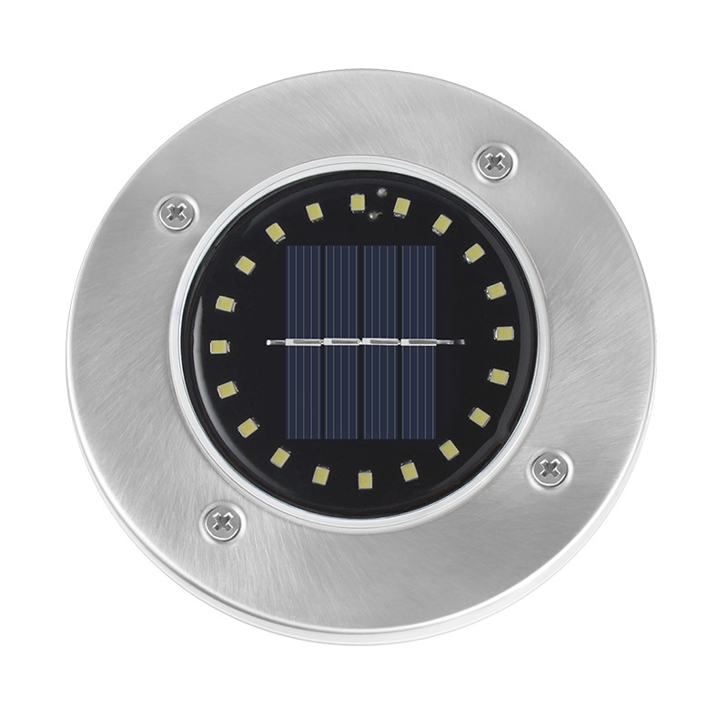 Lumière souterraine circulaire solaire Solar Circular Underground Light