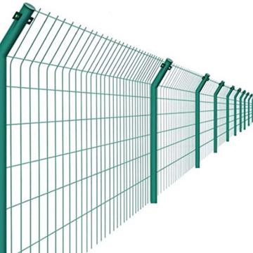 Security Welded Fence PVC Coated 3D Fence Panel