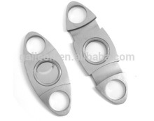 Double Blade Stainless Cigar Cutter steel Primary color cigar cutter