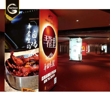 LED leve Publicidade LED Tecido Flex Banner Sign