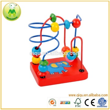 Alibaba Wholesale Wood Education Beads Kids Mini Retro Toys