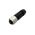 Conector de enchufe redondo de 4 polos rectos 7/8 ''