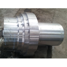Forged spindle head for ball mill