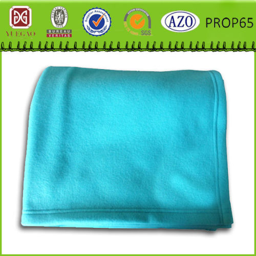 Anti stretch flame retardant machine washable fleece king size blanket