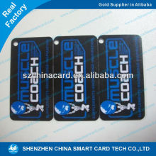 Printed Plastic Customized keychain combo card