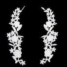 Venise Lace Collar, Comes in Pairs, Made of Polyester, Peter-Pan Style