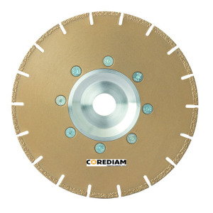 Vacuum Brazed Saw Blade with Flange