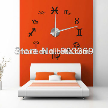 12S010-B world time clock watch modern wall clock acrylic wall clock for home