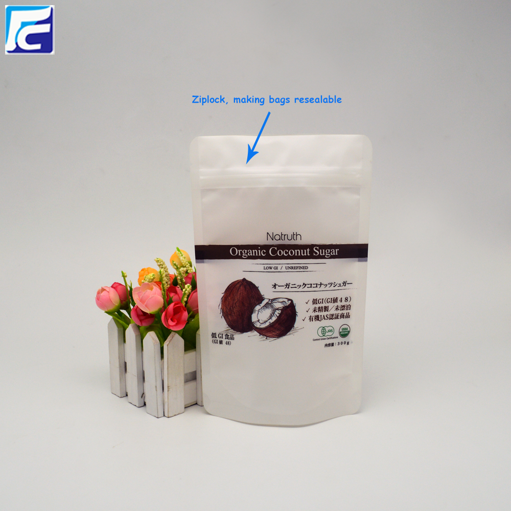 Benutzerdefinierte wiederverschließbare Stand-Up Ziplock Beutel Custom Resealable Stand-Up Ziplock Pouches Bag