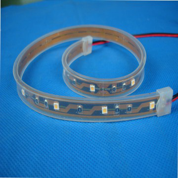 Silicone-cased IP65 led strip SMD5050 30LEDs/M 10mm width PCB