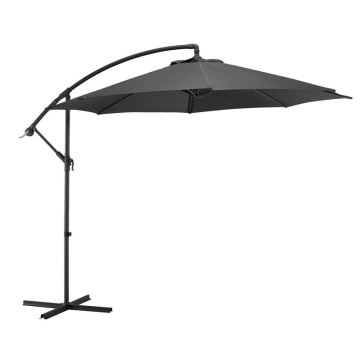 Aluminum Hanging Patio Adjustable SunShade Beach Umbrella