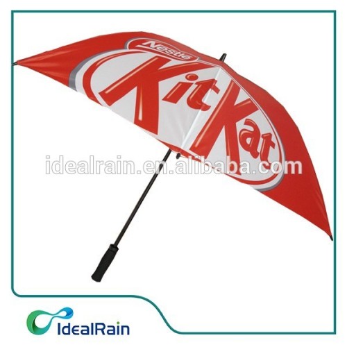 Red Customized Advertising Golf Umbrella