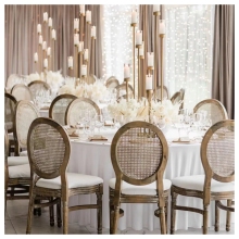 Dining Wooden Pop Luis Chair for Wedding Event Banquet Chair