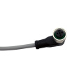 Cable de sobremoldeo de 4 pines de conector M12 para el sensor