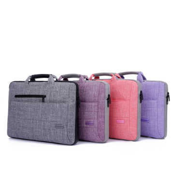 Unisex Laptop Briefcase Type Oxford Laptop Bag