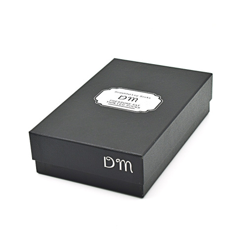 Logo personalizzato Packaging Black Box Black Box Lid