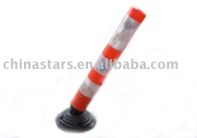 rebound able warning post