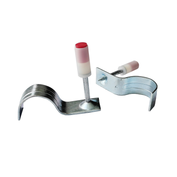 Mini construction pipe clamps