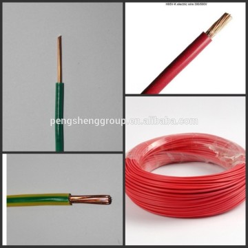 pvc insulation electric wire /BV bvr rv