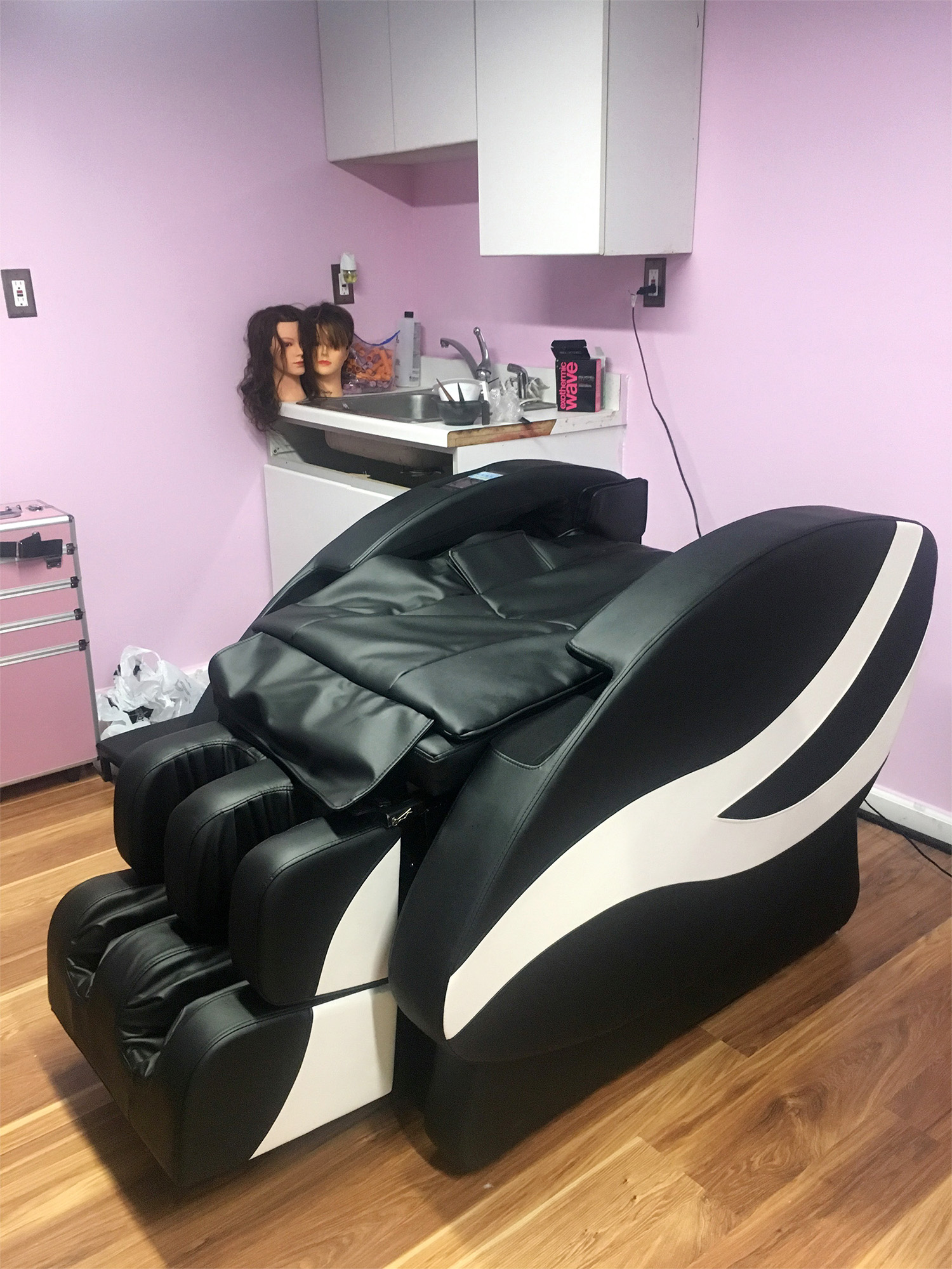 full body hair salon shampoo massage chair