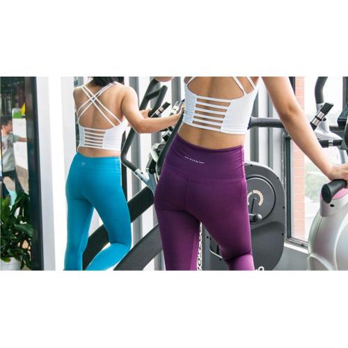 Leggings da yoga fitness asciutti che assorbono l&#39;umidità