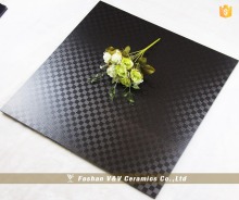 Interior Black Color Ceramic Rustic Tile 600X600mm