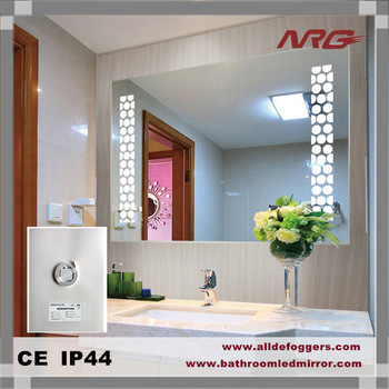 Bathroom electric fog proof mirror