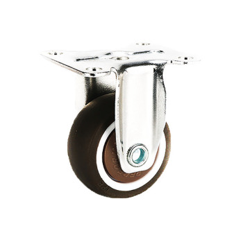 25mm Furniture TPR Rigid Caster Wheels