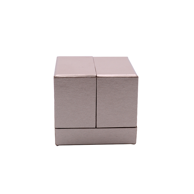 Wholesale eco-friendly luxury custom rigid cardboard hard paper gift packaging jewelry box ring box