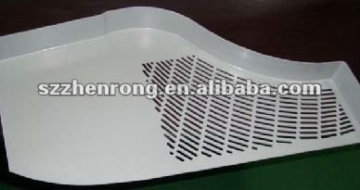 Large vacuum formed plastic