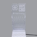 APEX Shop Lighted Plexiglass e Liquid Display Case