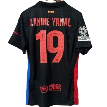 Custom Designed Spanish League Away T-Shirt #19 Yamal Pedri Jersey