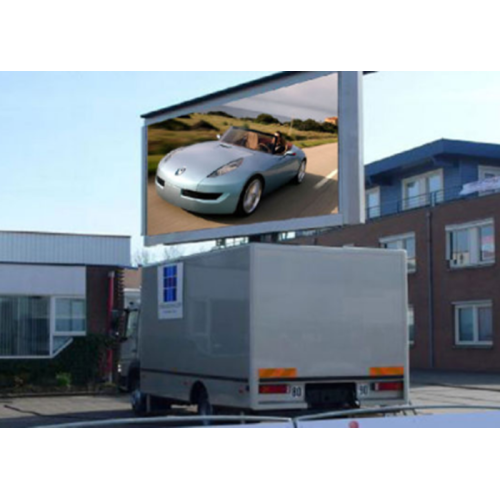 Mobile LED Screen Trailer Advertising Video Wall Screen