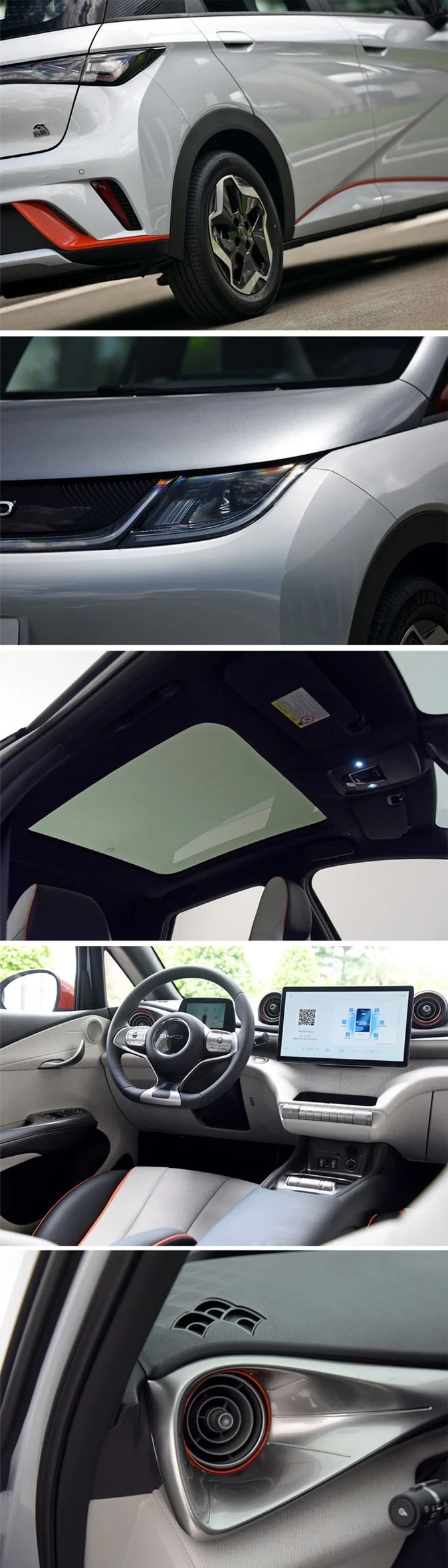 Ridever Cheap 2021 B Y D Dolphin EV 5 Doors 5 Seats Sedan 301 Kilometers Electric Vehicle 0 Km New Used EV Vehicles Used Cars Online